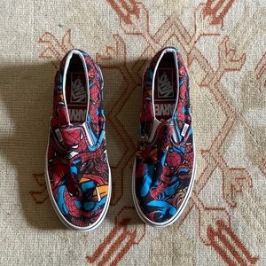 Marvel x Vans Spider Man Slip Ons